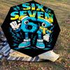 1PC Six Seven Umbrella-8-Rib Reinforced, Automatic Open, Lightweight & Durable, Fashion Accessory for Outdoor-D315