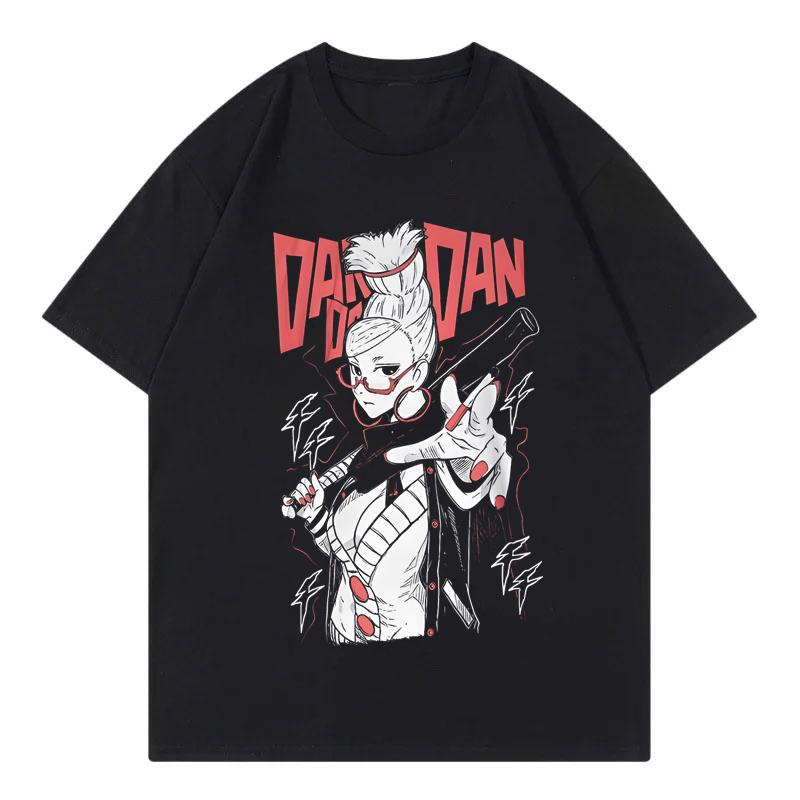 Seiko Ayase T-shirt Dandadan Cosplay Momo Anime Gift Exclusive Shirt for Women Men Clothing Cotton Graphic T Shirts