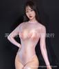 Sexy Ultra-Thin Aurora Horse Oil Tight-Fitting High Elastic Smooth Bodysuit Women Rompers Clothing Body Suits Mesh Sheer Rrh8
