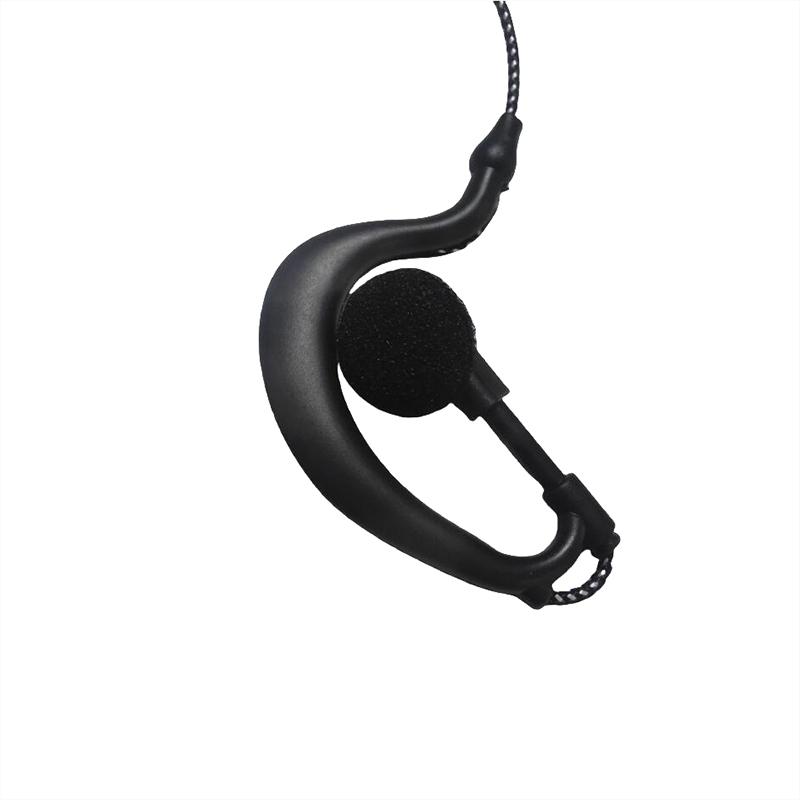 High Quality Ear Hook Earbud Interphone For Baofeng Uv5R 2Pin Earpiece Headset Mic For Radio Security Walkie Talkie