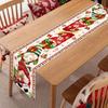 Faceless Gnome Table Decor Ornament New Year Tablecloth New Christmas Table Runner  For Home