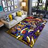 "Fantasy Duel Anime Carpet" Suitable As a Non-slip Mat for the Living Room or Bedroom Sofa