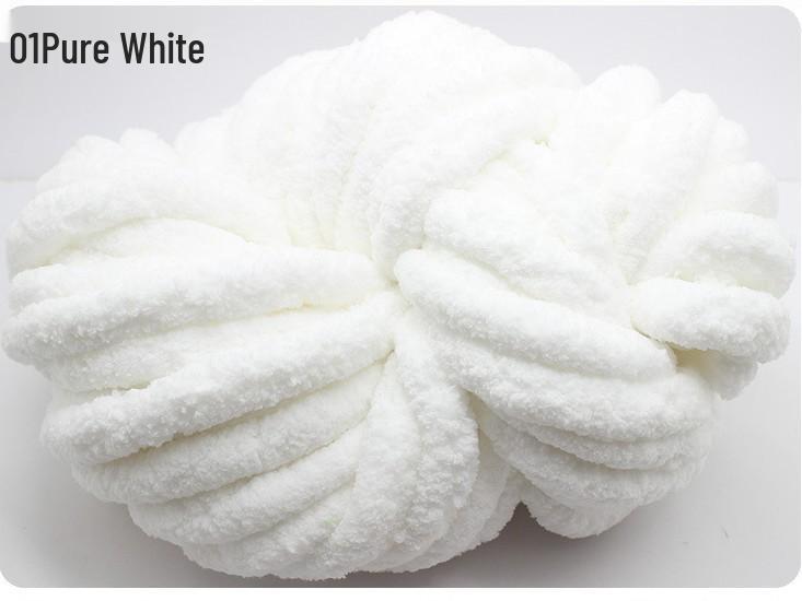 Winter DIY Super Dicke Isländische Wolle Handgewebter Schal & Mütze Garn