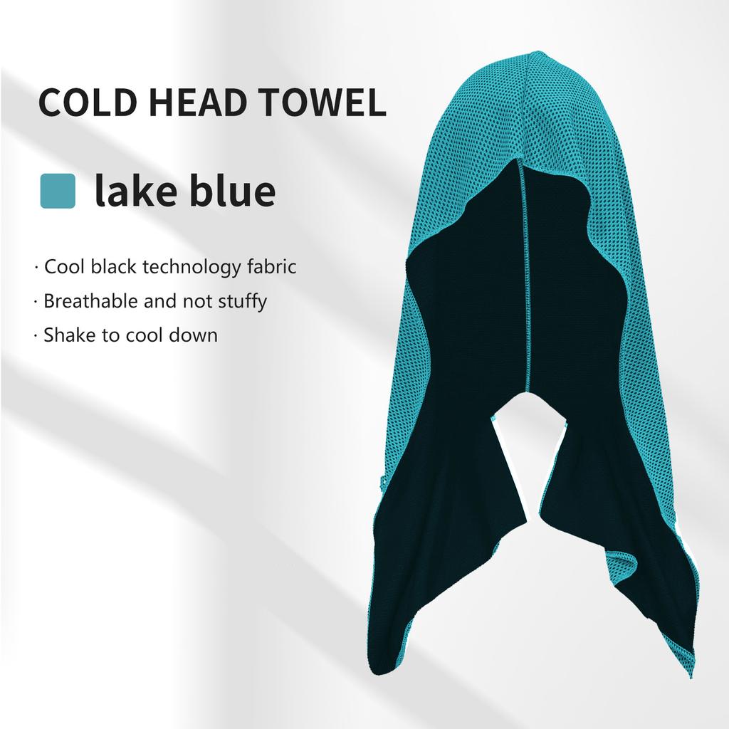 Polyester brocade cold towel size sports gym cold silk cold quick drying sports towel