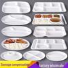 A5 Melamine Divided Canteen Plate