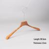 Stylish Non-Slip Imitation Jade Hangers: Wood Grain Finish for Men's & Women's High-End Clothing