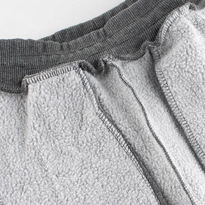 Αθλητικό Παντελόνι με Βελούδο για Αγόρια Χειμώνας Παιδικά Ρούχα Μονόχρωμο Παιδικό Ελαστικό Μέσο Παντελόνι Φόρμας για Αγόρι Παντελόνι