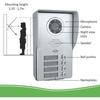 Interphone de Porte Vidéo 4 Familles ELRO DV477W4 - 7 pouces - 16 Sonneries - Gris