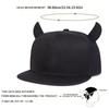 Unisex Cute Cow Horn Hip-hop Hats Fashion Spring Autumn Outdoor Adjustable Casual Baseball Caps Sunscreen Hat