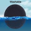 Wisdompro Car Coasters, 4 Pack 3 Inch Diameter Car Cup Coaster, Black | Dustproof PVC Car Cup Holder Insert Coaster, Anti Slip Universal Vehicle