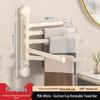HANDUNYOU Suction Cup 5-Bar Rotatable Bathroom Towel Holder