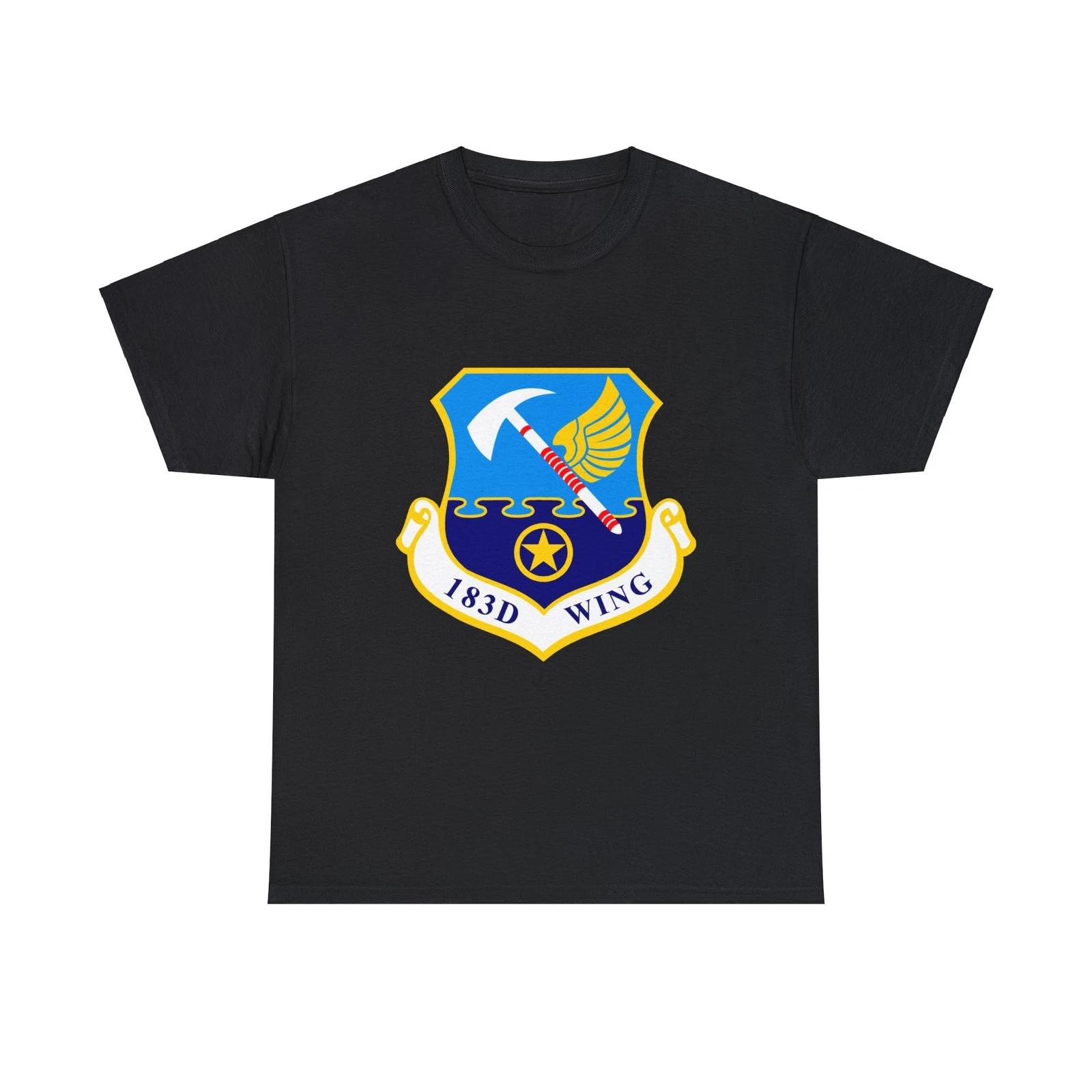 Men s and Women s T-shirts 183d Wing emblem (U.S. Air Force) L