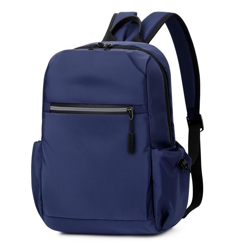 Waterproof Nylon Double Shoulder Bag for Women Travel Commuting Large Capacity Multi Layer Lightweight Laptop Backpack