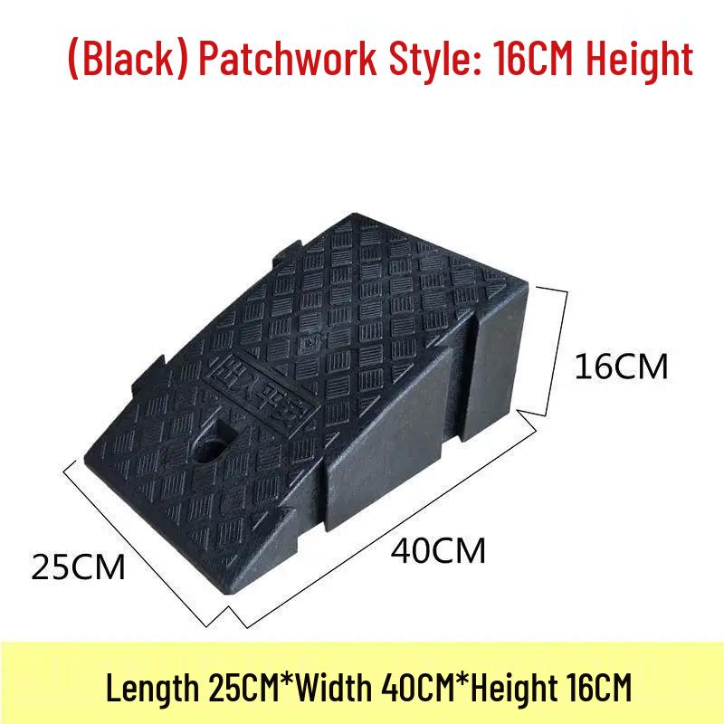 Plastic Car Curb Ramp Threshold Mat for Road Climbing