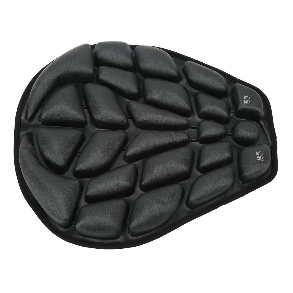 Almofada de Assento de Ar para Motocicleta IP68 À Prova d'Água Alívio de Pressão Almofada de Assento Inflável Pressionável à Mão