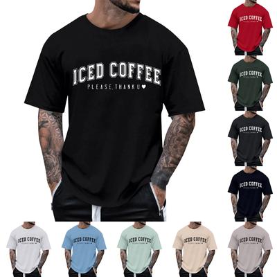 Unisex Loose Drop Sleeve Tops Unisex Casual Fashion Short Sleeve Tops