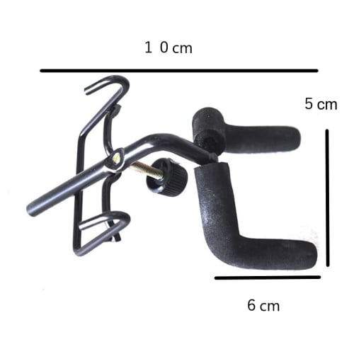 EINEY Guitar Hanger, Set of 2, Hooks for Nets, Guitar Holder, Wall-Mounted, Hook Type, Stand, Display, Fixed, Storage