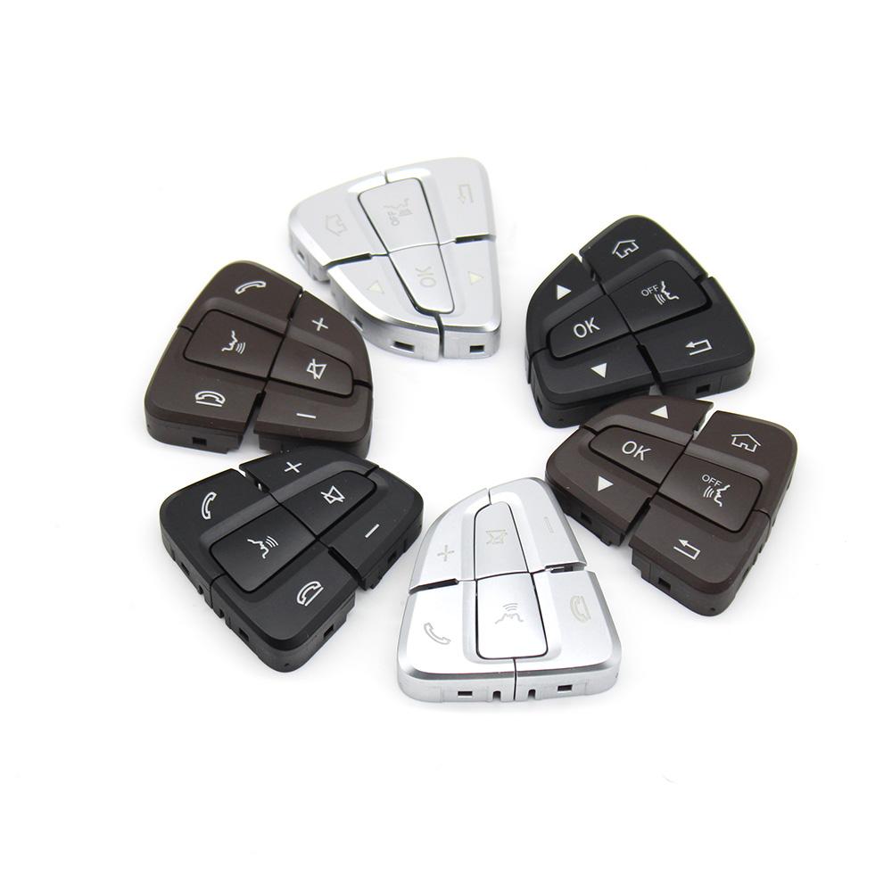 W205 W253 Car Steering Wheel Multi-Function Menu Control Switch Button Cover For BENZ C GLC Class C180 C220 GLC300 0999050200