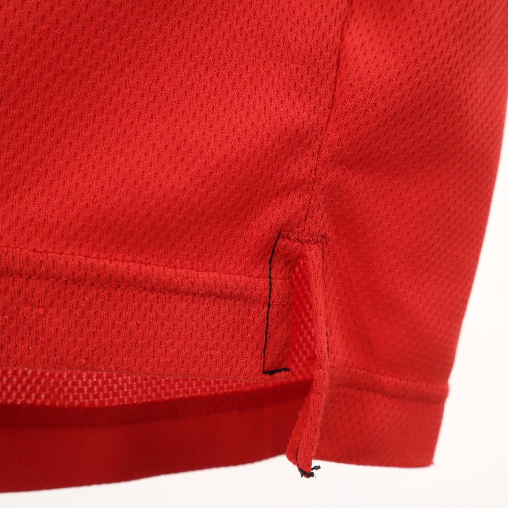 Adidas Golf Short Sleeve Button Down Shirt O Red Men's Used