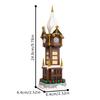 MOC Winter Countryside Christmas Decorate Building Block Set Christmas Cabin Coffee Cart Hot Drinks Christma series Kid Toy Gift