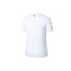 Anta Casual National Flag Print Crew Neck T-Shirt Unisex Tops White 152150104-1