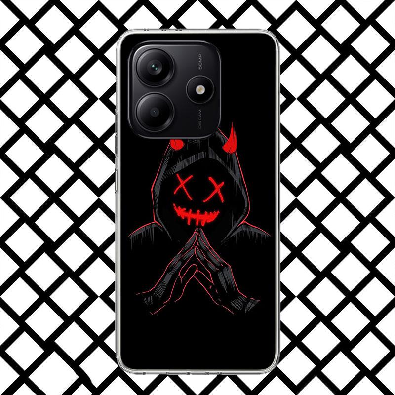 Devil Bad Boy Anime Phone Case for Xiaomi Redmi Note 15 14 14S 13 12 12S 11 Pro Plus 11E 11T 11S 10S 5G Soft Cover Fundas Redmi