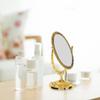 High Definition Desktop Makeup Mirror Vintage European Double Side Makeup Mirror