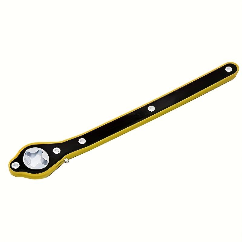 

1pc Heavy-Duty Metal Jack with 360 ° Rotating Knob, Rust-Proof Long Handle C-Clamp Jack for Motorcycles