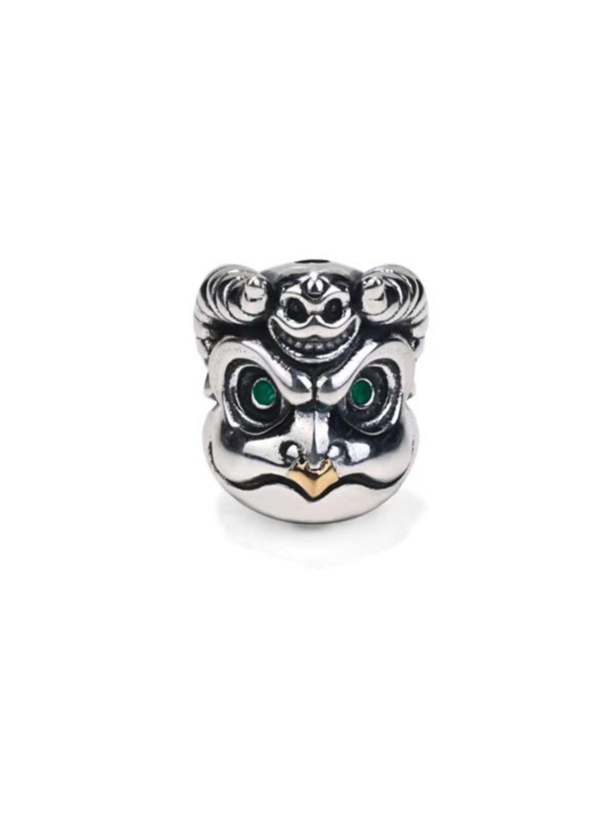 12mm Tibetan Garuda Spacer Beads: High-End, Personalized DIY Waist Beads and Cultural Accessories.