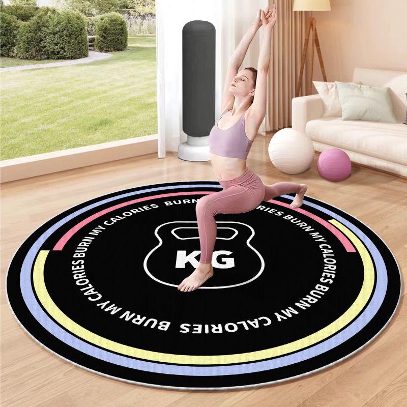 Round TPE Silent Jump Rope Mat