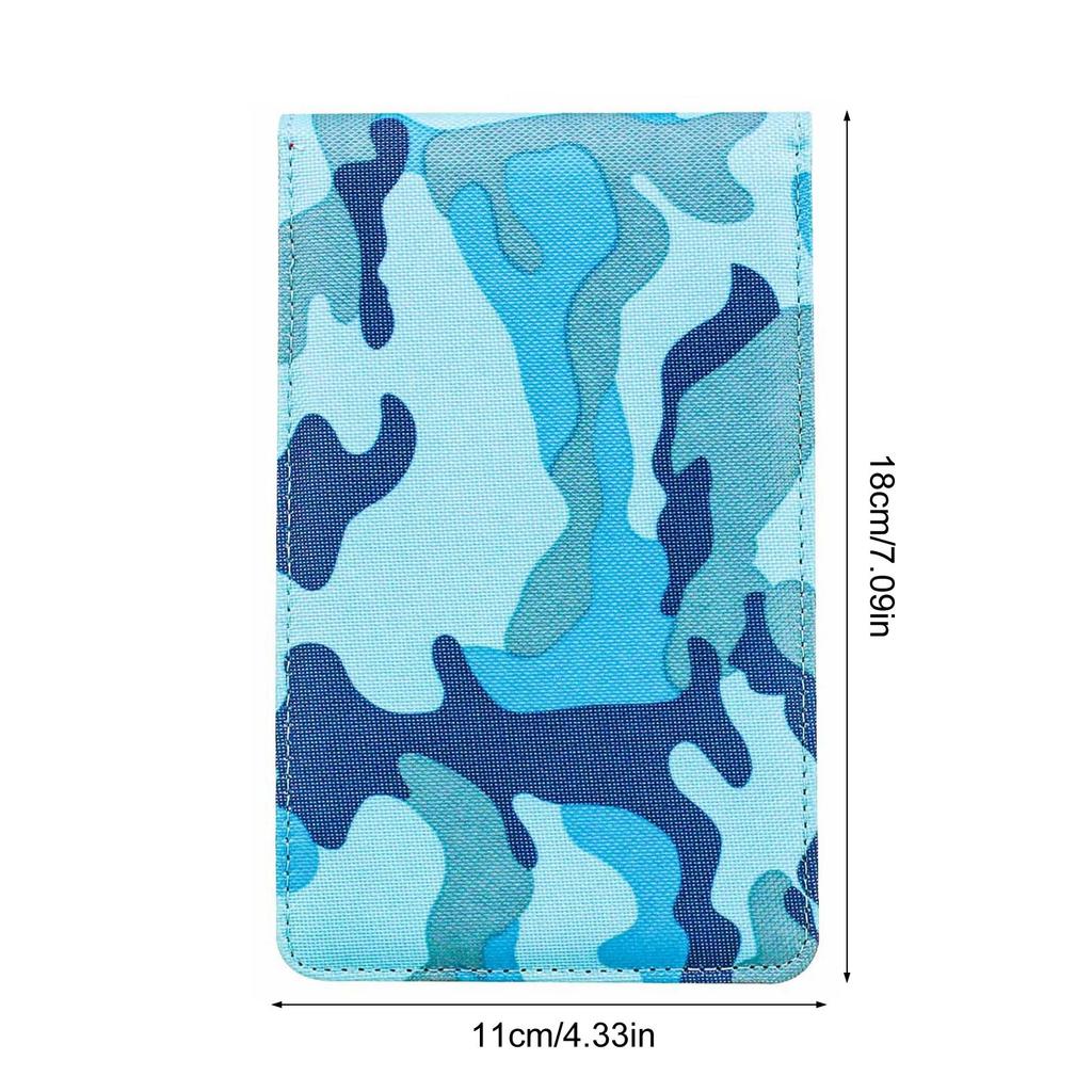 Golf Scorecard Holder Golf Journal Notebook Oxford Cloth Club Yardage Book Golf Gifts for Women and Men Golfers