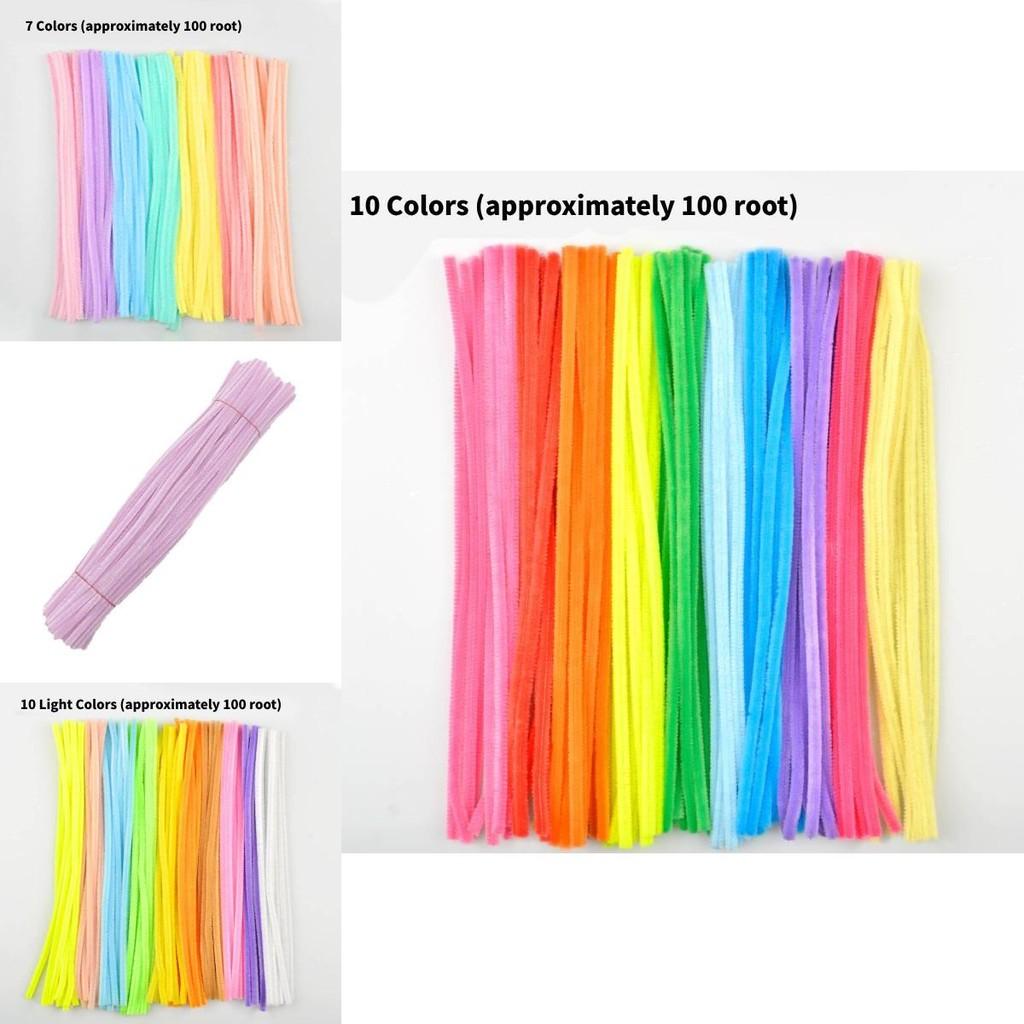 Colorful Craft Hair Root Twisting Sticks For Diy Projects And Creative Play 95g Pack