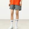 Vans Black And White Checkerboard Print Woven Casual Shorts Women Shorts VN0A5DTQ705
