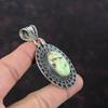 Lemon Chrysoprase Pendant Vintage Style Pendant 925 Sterling Silver Pendant Handmade Pendant Awesome Gemstone Jewelry Women's Special Gift