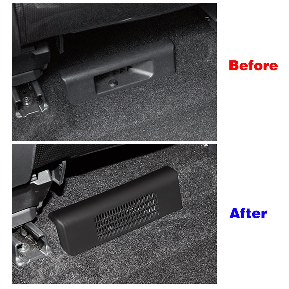 For Toyota Sienna 2024 2024 2024 Under Seat Floor Air Conditioner AC Heater Outlet Duct Grille Vent Cover Trim Protection Cap