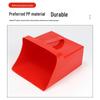 Multi-Purpose Plastic Handheld Dustpan, Scraper, Winnowing Basket, and Shovel with Handle