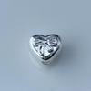 Colorfast Heart Bow Handmade Crystal Spacer Beads Jewelry Accessories