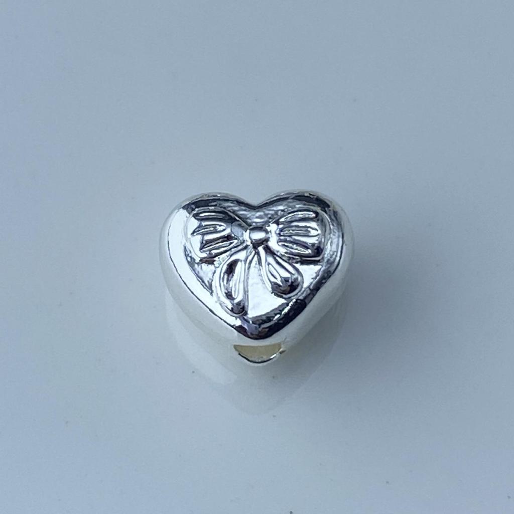 Colorfast Heart Bow Handmade Crystal Spacer Beads Jewelry Accessories