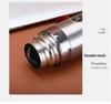 304 Stainless Steel Bullet Thermos 500ml with Lanyard, Insulated Engraved Water Cup for Business or Office Gift