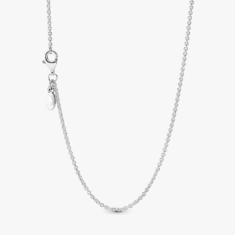 new 925 silver rainbow tennis necklace for women DIY fashion boutique wedding party jewelry gifts