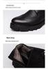 Men's British High-Top Brogue Leather Boots: Trendy, Versatile, and Height-Increasing for Business Casual
