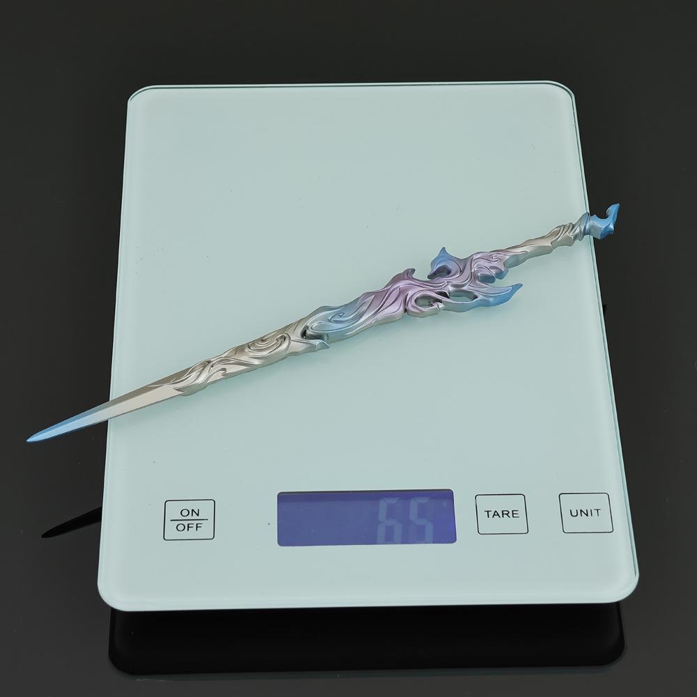 22CM Alloy Cold Weapons Miniature: First Year Flying Sword Model