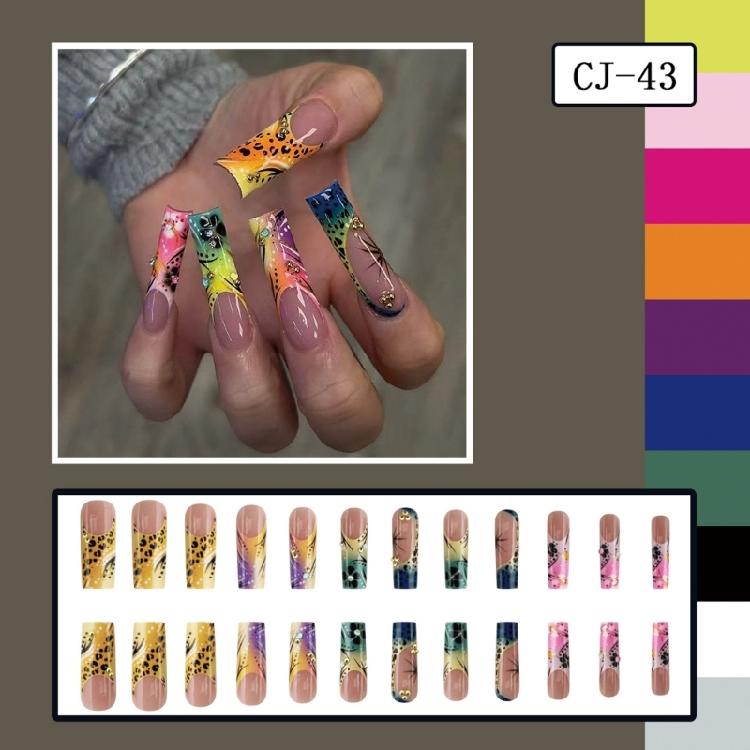 Puntas de Uñas Stiletto Pegamento para Uñas Postizas Palillo para Uñas Uñas Adhesivas Uñas a Presión Uña Artificial Falsa para Regalos de Mujeres y Niñas