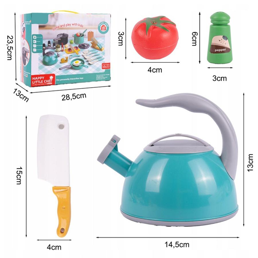 [PACZB][5] Children's Kitchen Set for Cooking Kitchen Accessories 33 pcs Z736