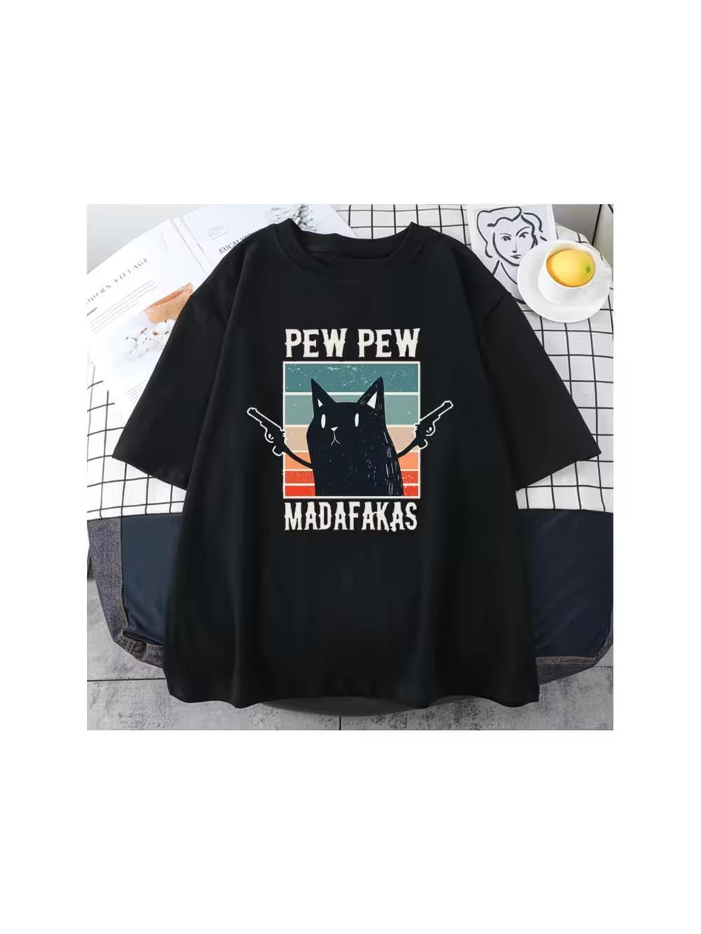

Men s Casual Summer T-Shirt Short Sleeve Fashion Minimalist Street Style European Couple L