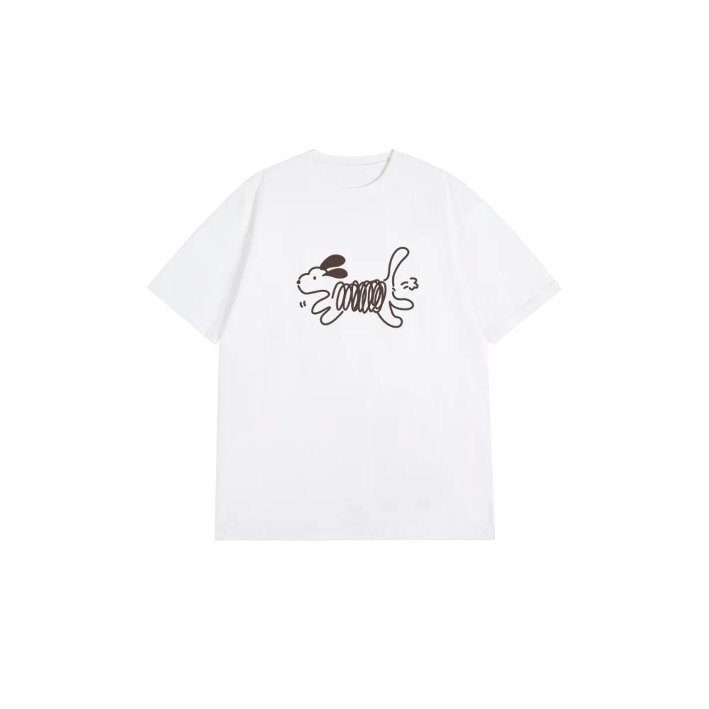 

mujer camisetas creativas de algodón de Unisexga corta para callecamisetas holgadas inforUnisexs de gran tamaño con cuello redondo 4XL