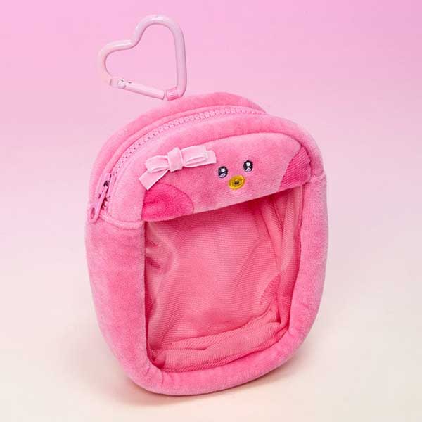 

Official BT21 minini Ribboned U Clear Bag Charm Pouch - Trendy Bag Decor TATA