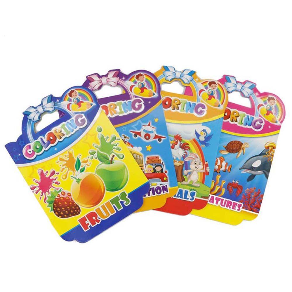 

Изучение рисования Животные Детская раскраска Упражнение по рисованию Мультфильмы Книга для рисования Волшебная книга для рисования