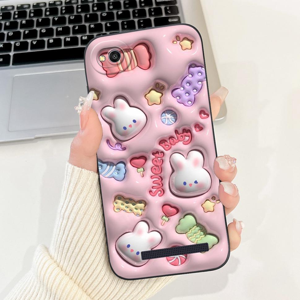 Cute Cartoon Cover For Xiaomi Redmi 4A Phone Case For Xiaomi Redmi 4A 5A 6A Redmi4A Redmi5A ShockProof Back Cover Funda