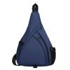 Casual Fashion New Breast Bag Simple Solid Color Large Capacity Cycling Backpack Outdoor Work Commuting Travel Messenger Men's Bag